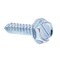 Prime-Line Sheet Metal Screw Self-Tap Hex Wash Head Sltd Dr No. 6 X 5/8in Zinc Plated Steel 50PK 9024953 - alternate 1